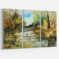 Designart - Trees by the River