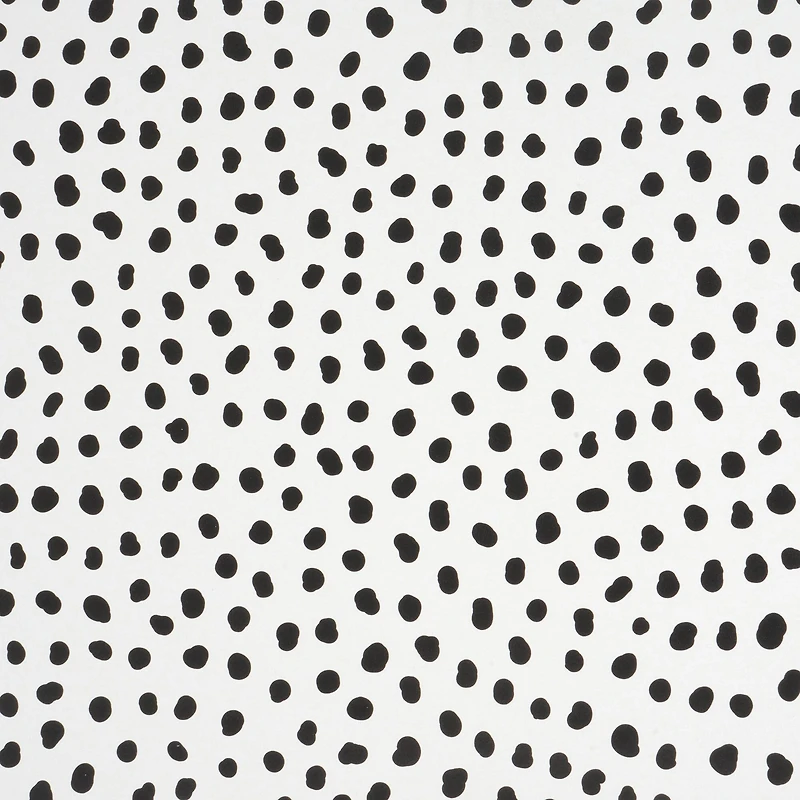 30" Black & White Speckle Gift Wrap by Celebrate It™