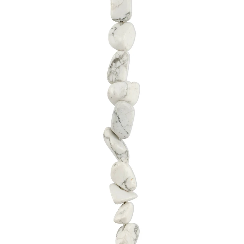 White Howlite Potato Beads by Bead Landing™
