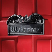 Design Toscano 10.5" Vampire Bat Welcome Wall Sculpture