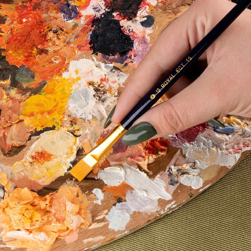 Royal & Langnickel® Golden Taklon Shader School Grade Brush