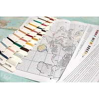 LetiStitch Cat's Happiness Counted Cross Stitch Kit