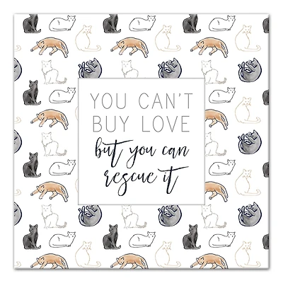 Rescue Dog Canvas Wall Art