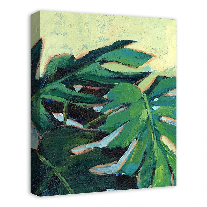 Big Leaves 16" x 20" Canvas Wall Art