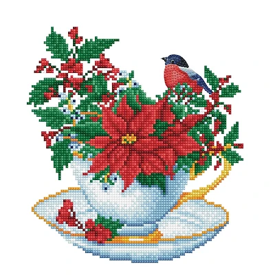 Diamond Dotz® Intermediate Festive Cuppa Diamond Painting Kit