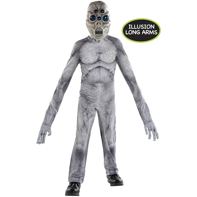 Illusion Long Arm Alien Youth Costume