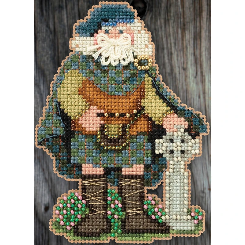 Mill Hill® Celtic Santas Scotland Santa Counted Cross Stitch Kit