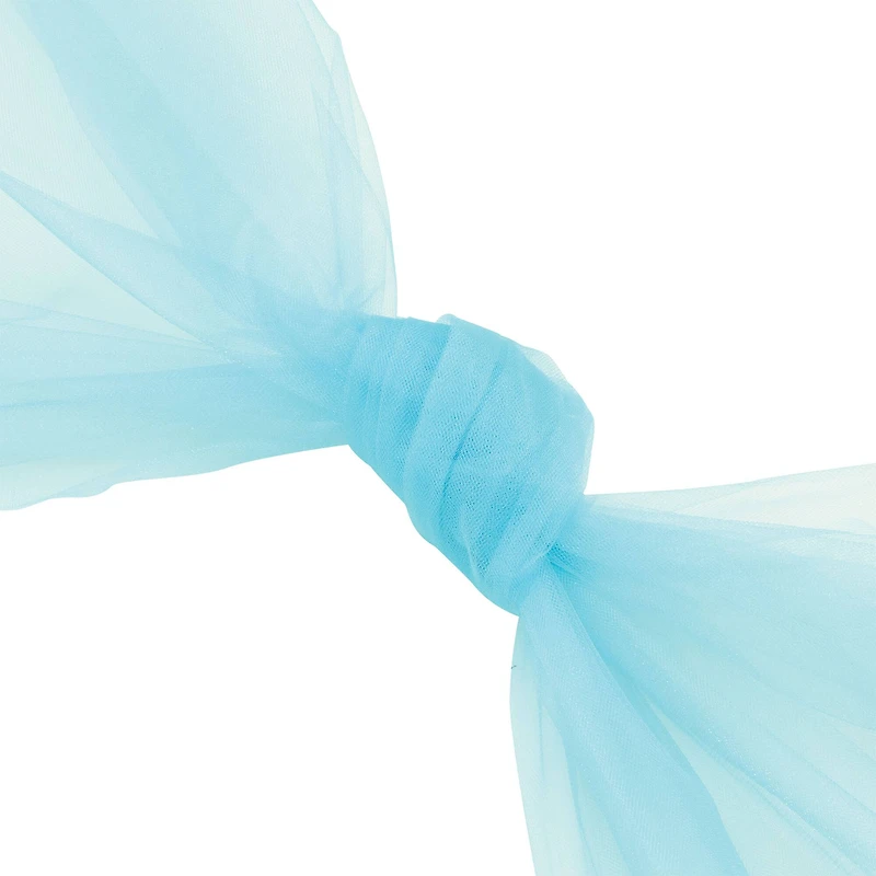 20 yd. Full Bolt: Blue Shiny Tulle