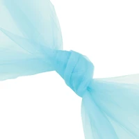 20 yd. Full Bolt: Blue Shiny Tulle