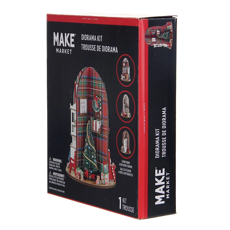 Rotating Living Room Diorama Kit by Make Market®