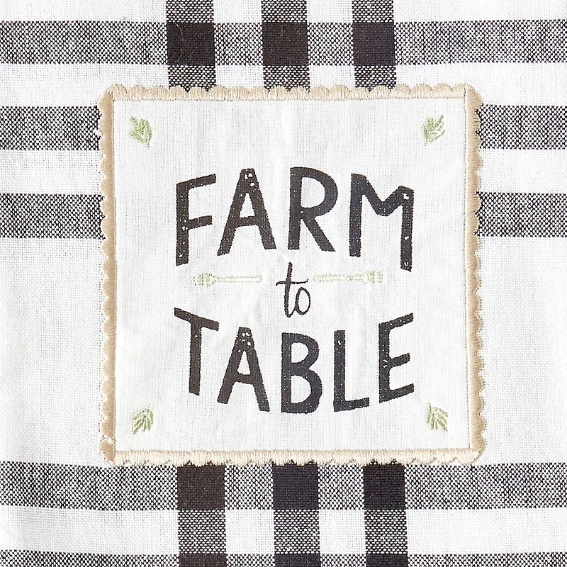 DII® Farm to Table Embellished Dishtowel, 4ct.