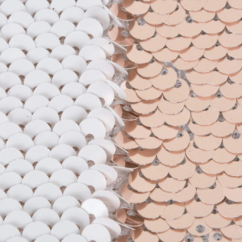 DII® Cream Sequin Velvet Holiday Stocking Set