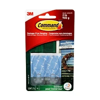 12 Packs: 2 ct. (24 total) Command™ Medium Clear Window Hooks