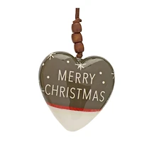 12 Pack 4.75" Heart Plastic Ornaments