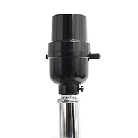 Lalia Home Lexington 21" Sage Green Leather Base Table Lamp