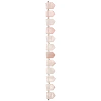 Rose Quartz Arrow Beads by Bead Landing™, 18mm
