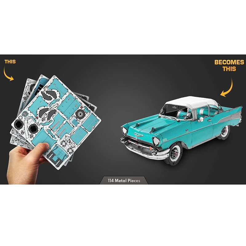 Metal Earth® 1957 Chevrolet Bel Air Steel Model Kit