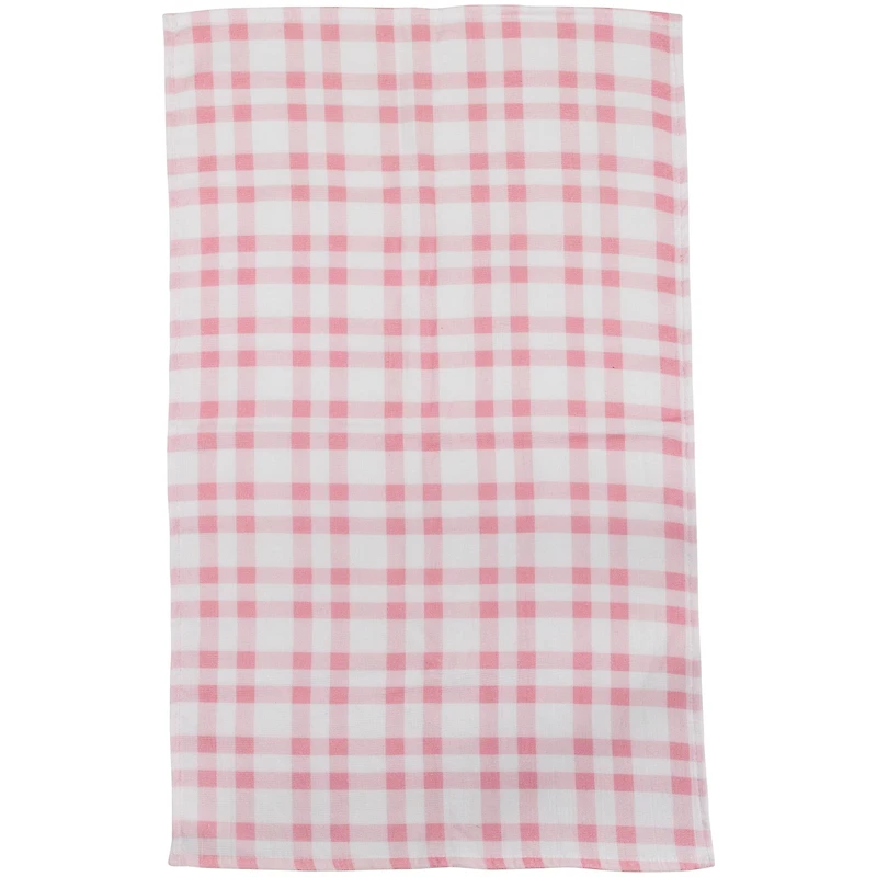 Plaid & Hearts Valentine's Day Kitchen Tea Towels Set