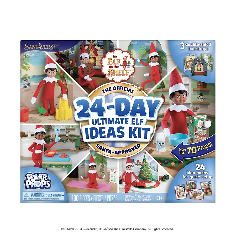 The Elf on the Shelf® Polar Props™ 24-Day Ultimate Elf Ideas Kit