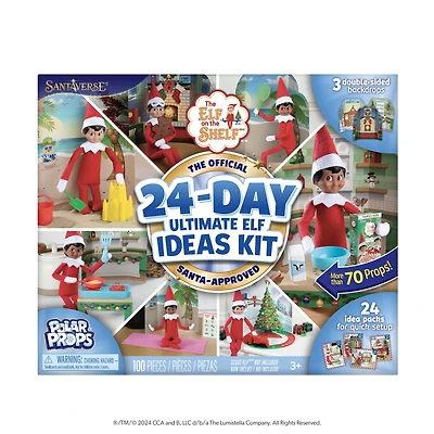 The Elf on the Shelf® Polar Props™ 24-Day Ultimate Elf Ideas Kit