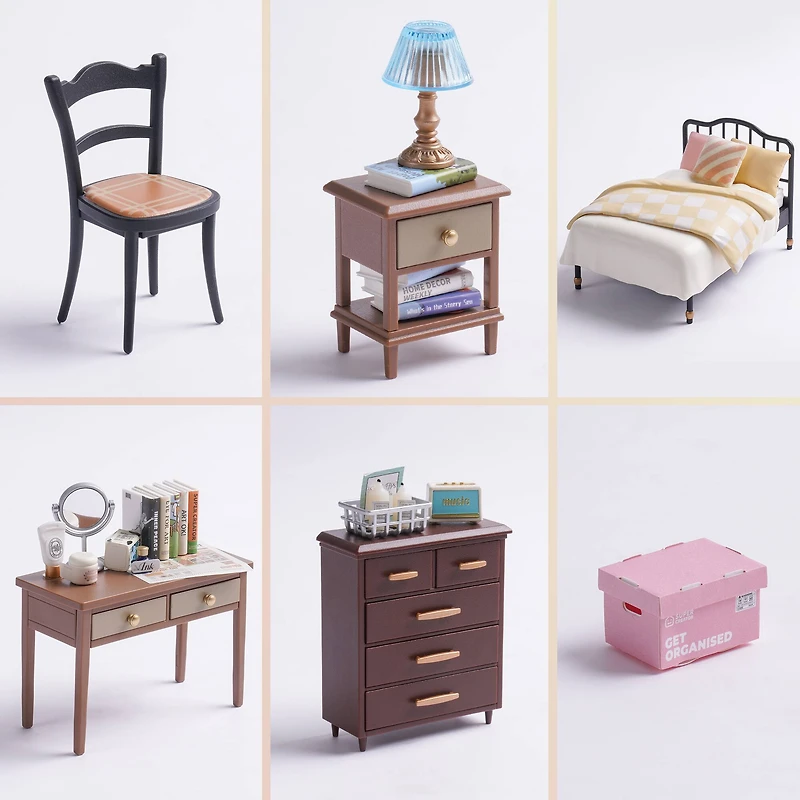 Rolife® Super Creator Sweet Dream Bedroom DIY Miniature Kit