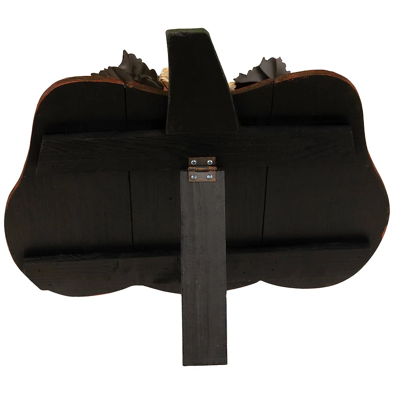 10" Green & Orange Fall Harvest Pumpkin