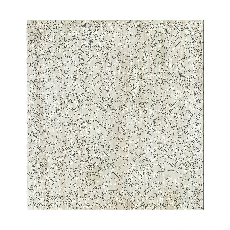 Wooden Jigsaw Puzzle - Birds: 402 Pcs