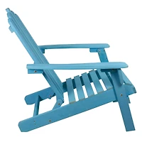 36" Classic Folding Wooden Adirondack Chair