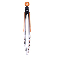 Mini Halloween Stripes Silicone Tongs by Makery™