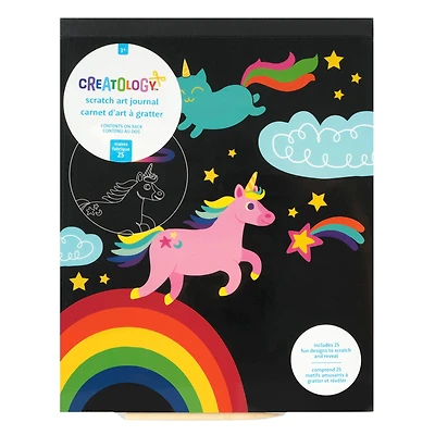 Unicorn Scratch Art Journal by Creatology™