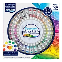 ArtSkills® Premium Acrylic Paint Set with Paint Palette