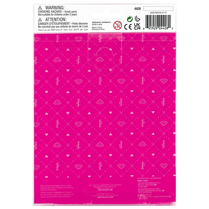 Make It Real Juicy Couture Velvet Locking Journal & Pen Set