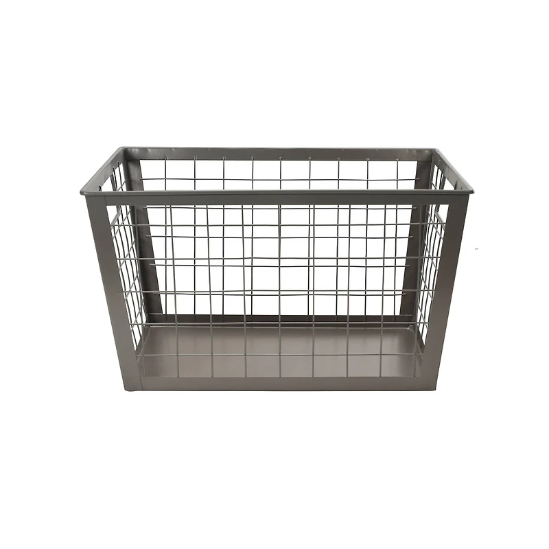 12.5" Gray Wire Multifunctional Basket