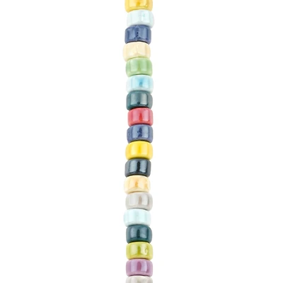 Multicolor Ceramic Heishi Beads, 6mm by Bead Landing™