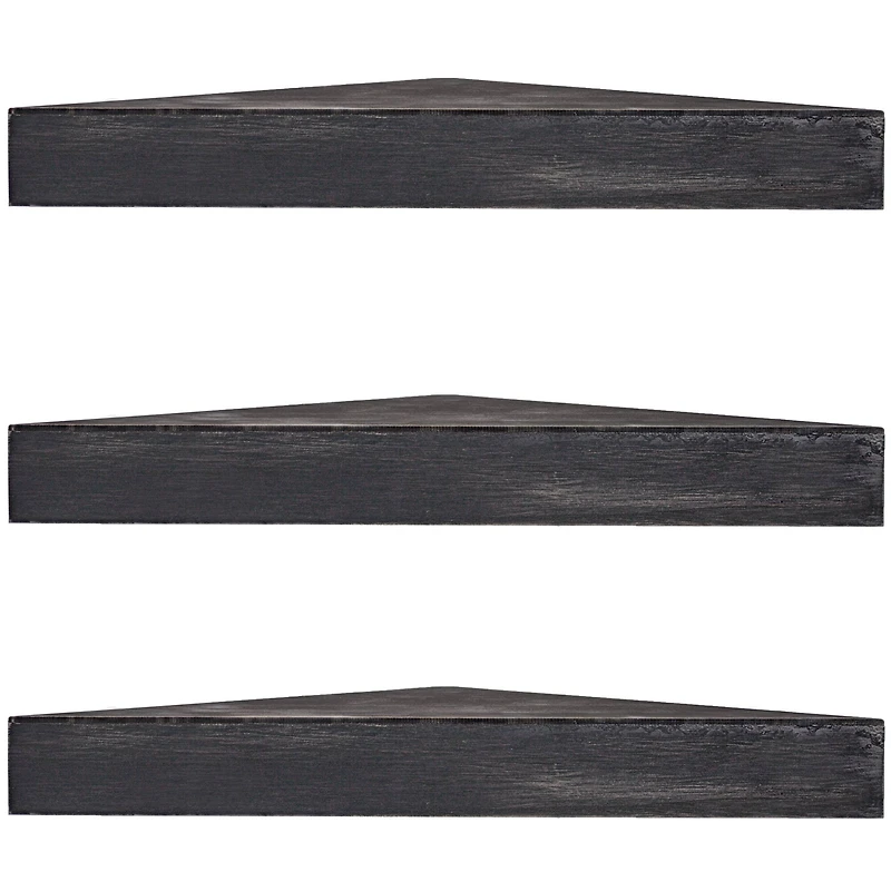 Floating Corner Shelves Set