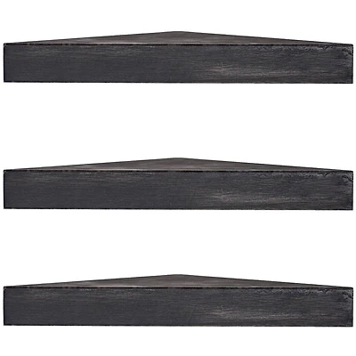 Floating Corner Shelves Set