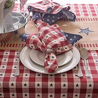 DII® 108" 4th of July Jute Table Runner