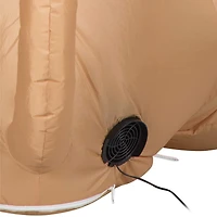 5ft. Airblown® Inflatable Christmas Dog with Santa Paws Sign