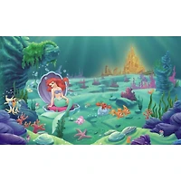 RoomMates Little Mermaid Chair Rail Prepasted Mural
