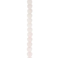 6 Pack: Pink Dyed Rose Quartz Heart Beads, 7.8mm by Bead Landing™