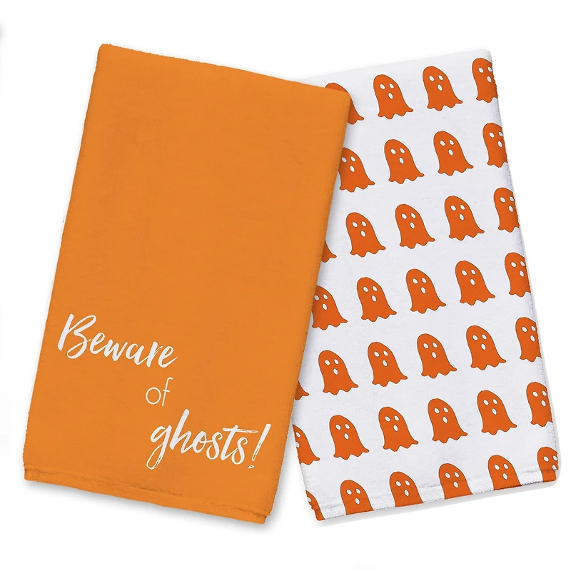 Beware of Ghosts Tea Towel Set