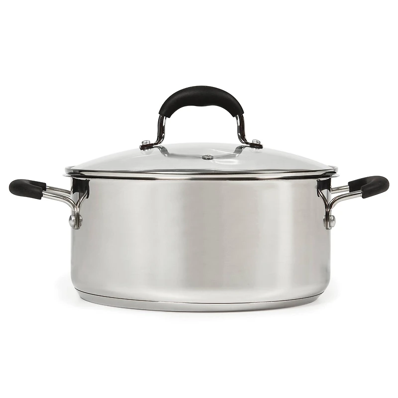 10-Piece Stainless Steel Cookware Set