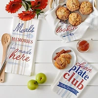 Asst What'S Cookin' Printed Dishtowel (Set of 3)