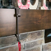 Village Lighting Mantle Garland & Stocking Hanger