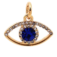 14K Gold Plated Blue Eye Charm by Bead Landing™