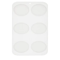 Silicone Oval Soap Mold by Make Market®