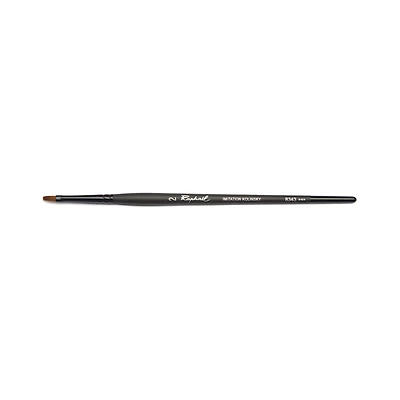 Raphael Synthetic Kolinsky Watercolor Short Handle Flat Brush