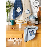 DII® Assorted Hanukkah Embellished Dishtowel Set
