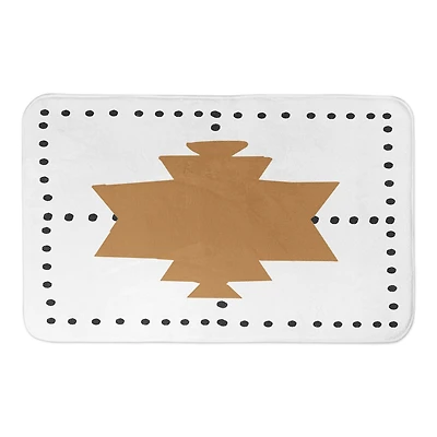 Dot Southwest Pattern 34" x 21" Bath Mat