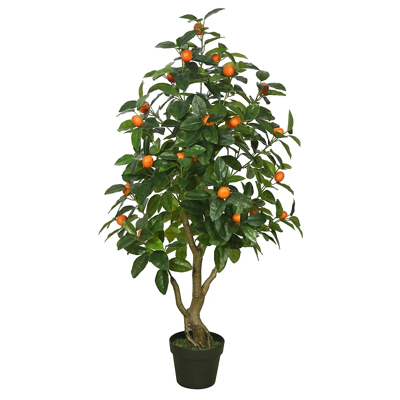 4ft. Potted Artificial Orange Tree